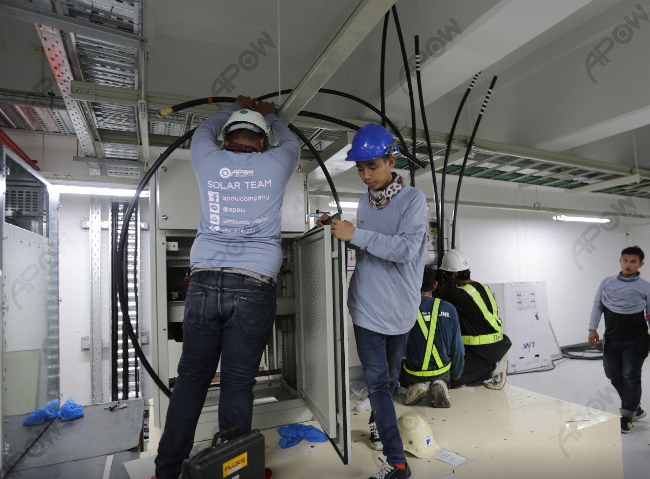 โครงการติดตั้งระบบ โครงการติดตั้งระบบ Solar rooftop บนอาคารสำนักงานขนาดใหญ่